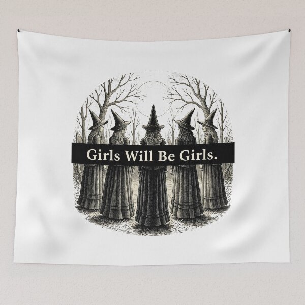 Item preview, Girls Will Be Girls designed and sold by FreshArtFusion.