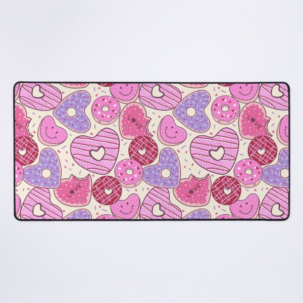 Item preview, Happy Valentines Doughnuts Pattern designed and sold by Farissa Designs.