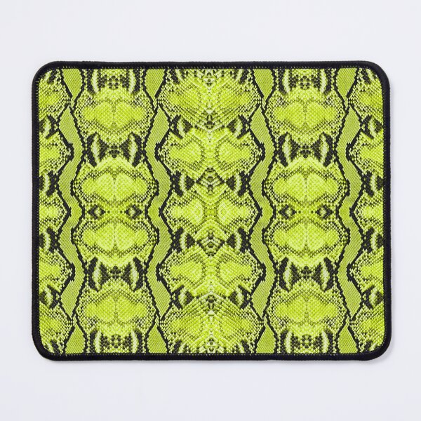 Item preview, Snake Skin Neon Green Rattlesnake Python Snake Print designed and sold by FemmePod.