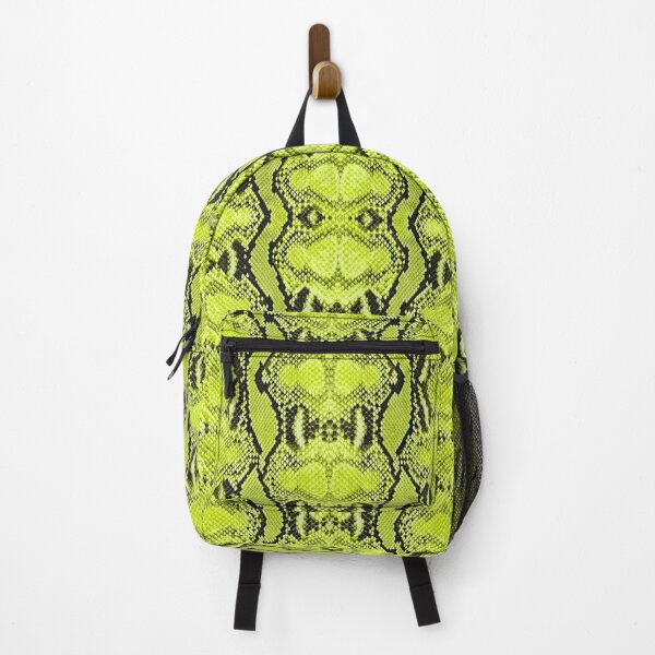 Item preview, Snake Skin Neon Green Rattlesnake Python Snake Print designed and sold by FemmePod.