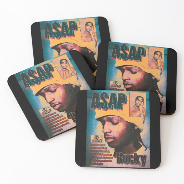 Item preview, Asap Rocky Coloured Aesthetic Art designed and sold by BubbleStreet.