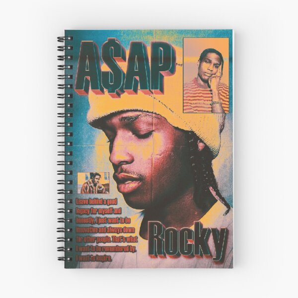 Item preview, Asap Rocky Coloured Aesthetic Art designed and sold by BubbleStreet.