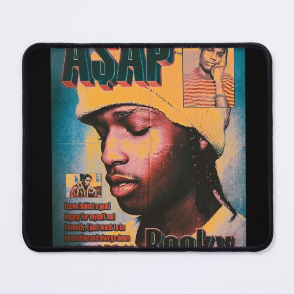 Item preview, Asap Rocky Coloured Aesthetic Art designed and sold by BubbleStreet.