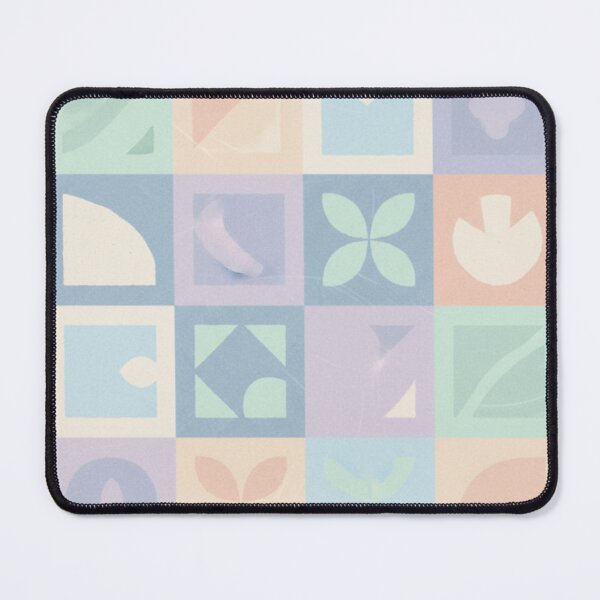 Item preview, Pastel Chessboard with Figure Pattern designed and sold by Studio Yvonne .