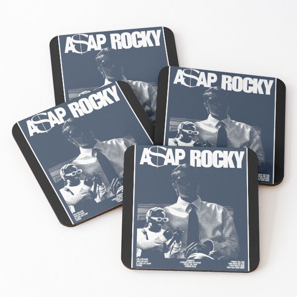 Item preview, ASAP Rocky Retro Hip Hop Poster designed and sold by BubbleStreet.