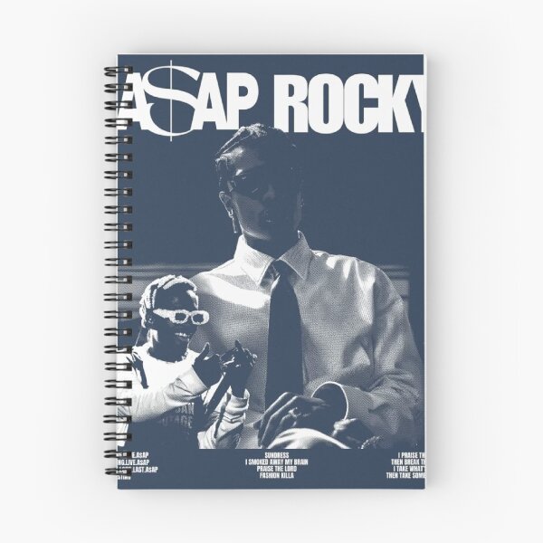 Item preview, ASAP Rocky Retro Hip Hop Poster designed and sold by BubbleStreet.