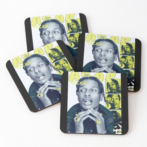 Item preview, ASAP Rocky Yellow Aesthetic Art  designed and sold by BubbleStreet.