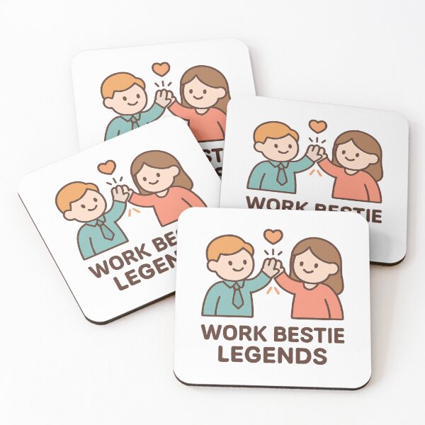 Item preview, Work Bestie Legends designed and sold by LevelUpLab.