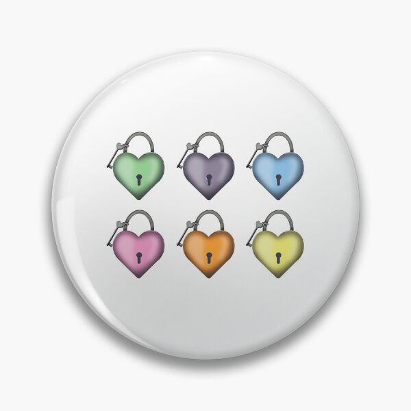 Item preview, Pastel Heart Locks designed and sold by DesignsByChloeZ.