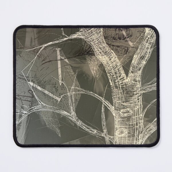 Item preview, Tree etching and hand drawing over photogram designed and sold by PaintingPositives.