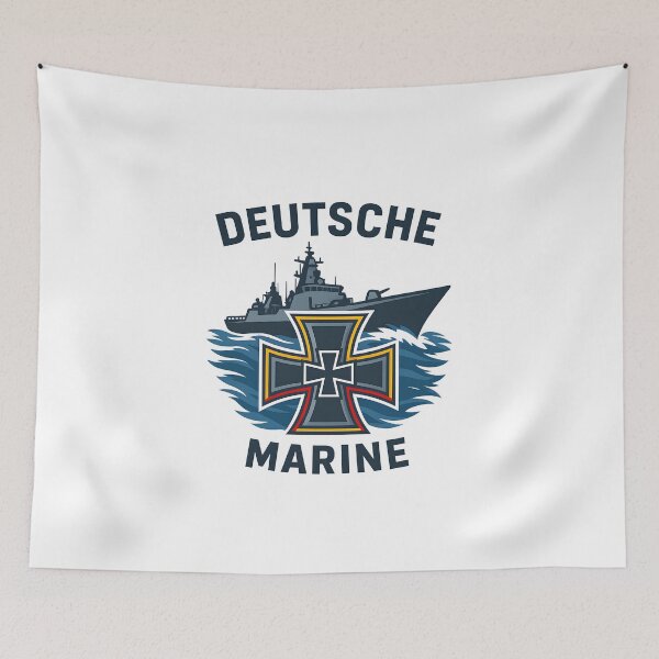 Item preview, German Navy Design – Bundeswehr Cross & Warship designed and sold by Sascha-Heiko.