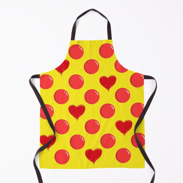 Item preview, Red Bubble Vibes – Cute Hearts and Bubbles Pattern Design designed and sold by Lunaria Arts.