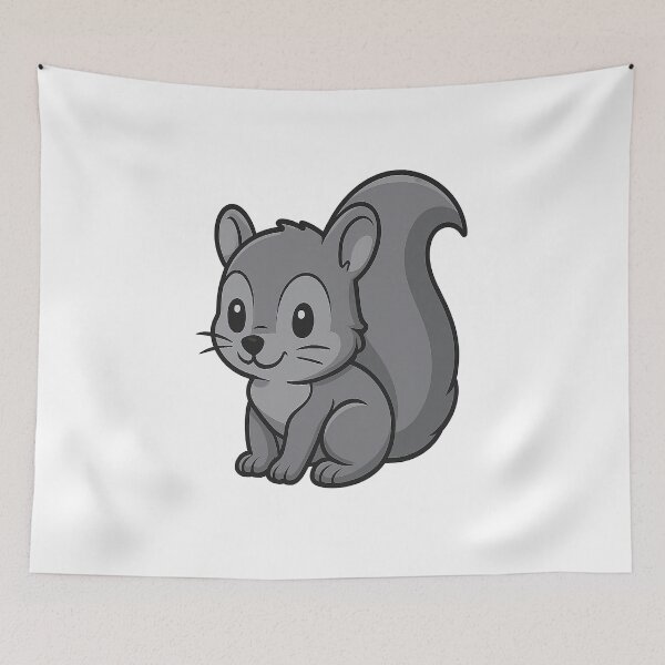 Item preview, Baby Squirrel designed and sold by OsscaShop.