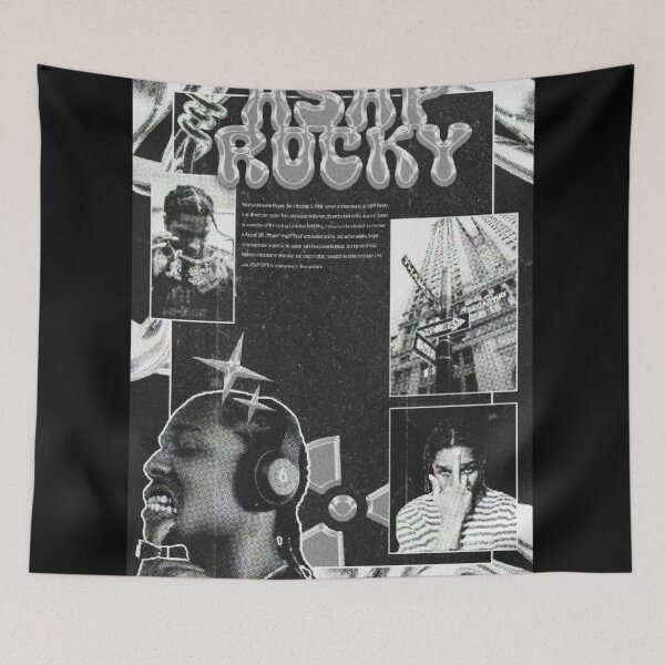 Item preview, ASAP Rocky Aesthetic Art designed and sold by BubbleStreet.