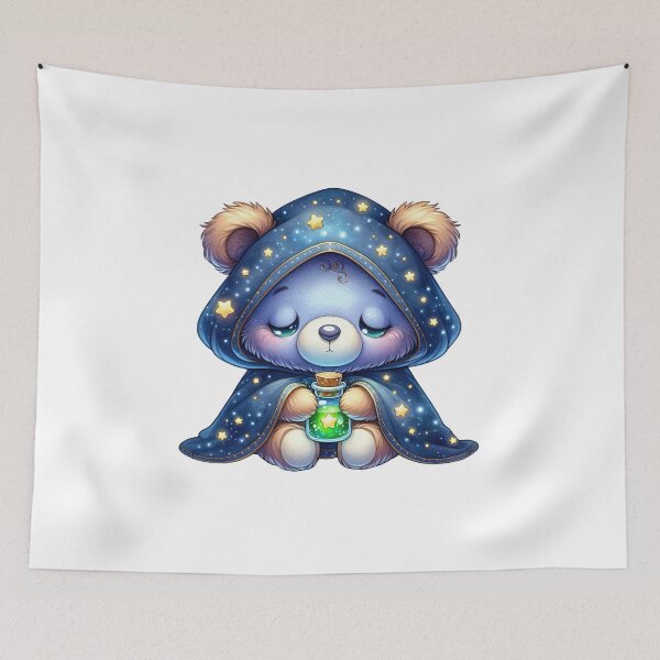 Item preview, Halloween Bear Illustration designed and sold by Eiwaprints.