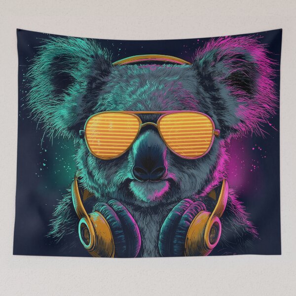 Aperçu de l'œuvre Koala Radical (PAIV) créée et vendue par PyramidSchmear.