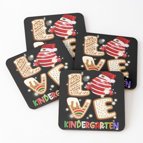 Item preview, Love Kindergarten Teacher Students Christmas designed and sold by smithrnguurur.