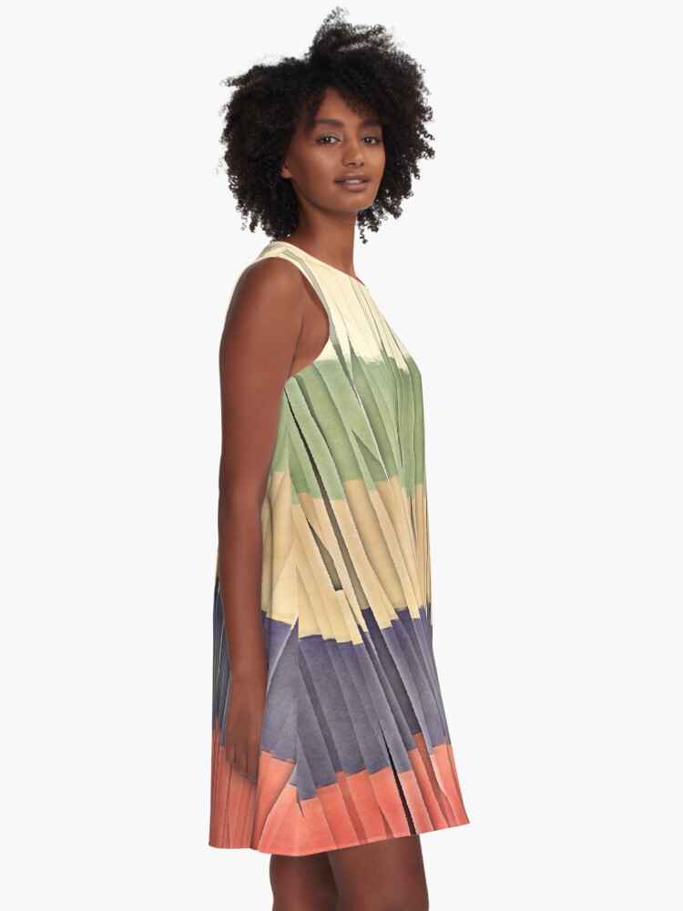 Alternate view of Shreds of Summer A-Line Dress