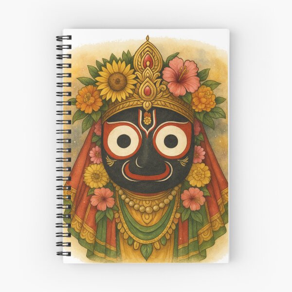 Item preview, Lord Jagannatha – Divine Eyes of the Universe | Spiritual Art Print designed and sold by GarimpoCosmico.