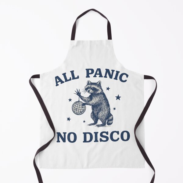 Item preview, All Panic No Disco Raccoon, Funny Retro Animal designed and sold by OnaraDesign.