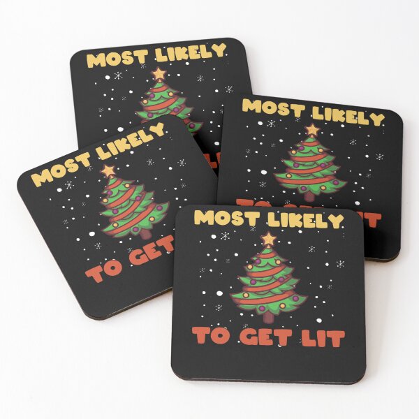 Item preview, Most Likely To Get Lit, Xmas Christmas Family Beer Lover designed and sold by ainegonza.