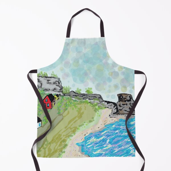 Item preview, Quiet Seashore Village designed and sold by Nigel-here.