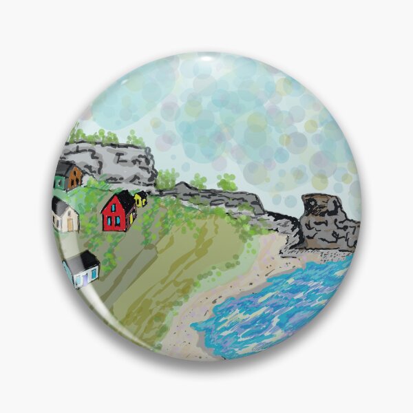 Item preview, Quiet Seashore Village designed and sold by Nigel-here.