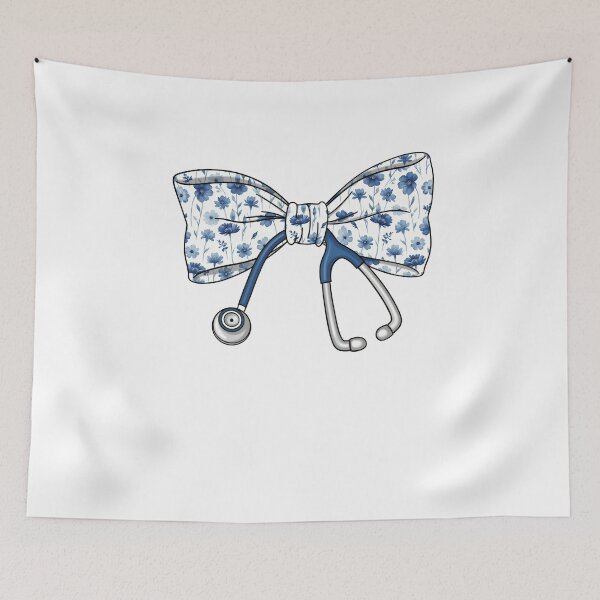 Item preview, Floral Stethoscope designed and sold by Sweetvoilet.