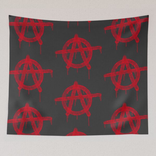 Item preview, Dripping Red Paint Anarchy Is Order designed and sold by EZPAINT.