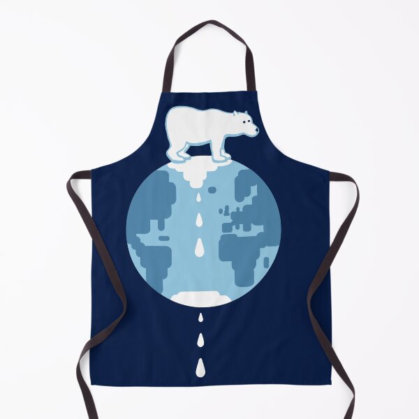 Item preview, Polar Bear On A Warming North Pole designed and sold by Traveldrawings.