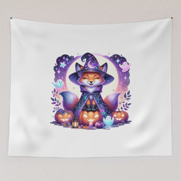 Item preview, Cute Halloween Clipart fox designed and sold by Eiwaprints.