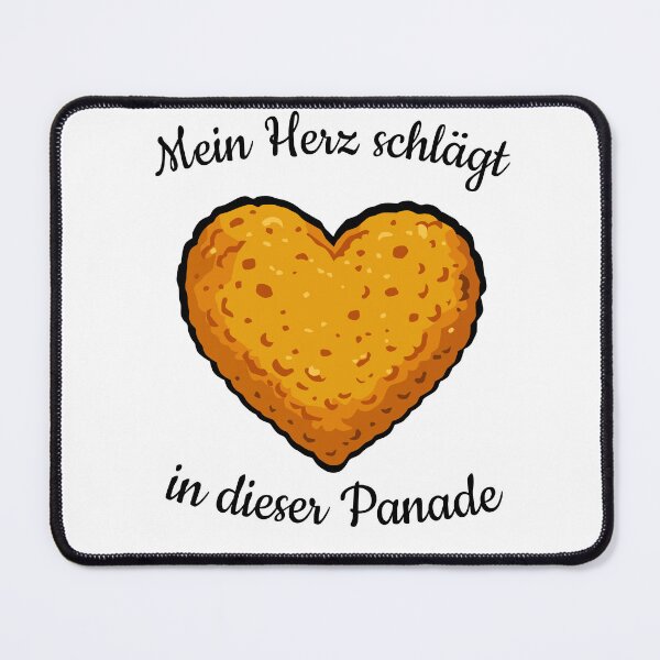 Item preview, Mein Herz schlägt in dieser Panade – Lustiges Food Design designed and sold by Spelldream Essence.