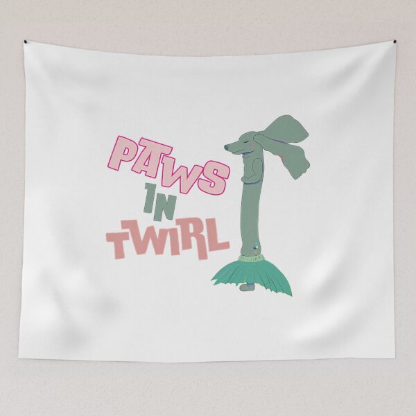 Item preview, Paws In Twirl designed and sold by UsualmeShop.