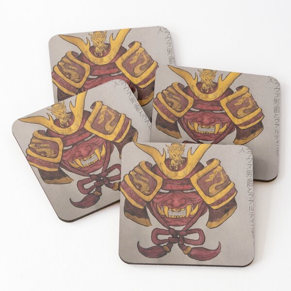 Item preview, samurai mask designed and sold by SmooreArtwork.