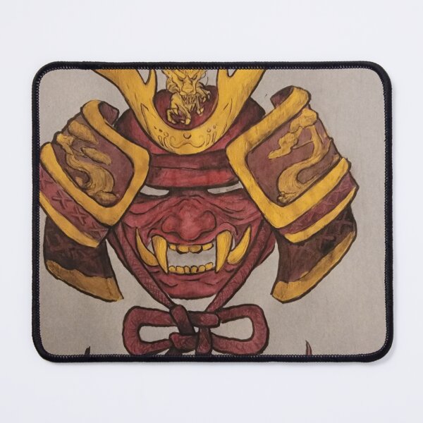 Item preview, samurai mask designed and sold by SmooreArtwork.