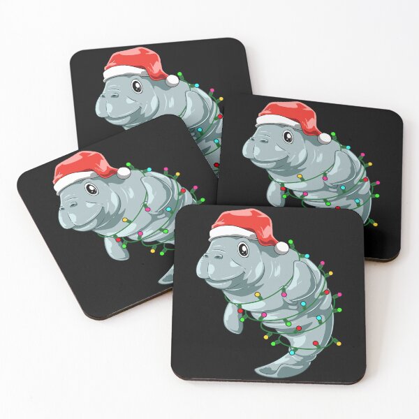 Item preview, Manatee Christmas Santa Manatee Lovers Christmas Funny Gift designed and sold by smithrnguurur.