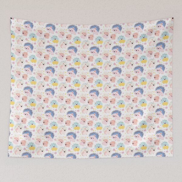 Item preview, Baby Hedgehog in Soft and Tender Colors designed and sold by MidArtForge.