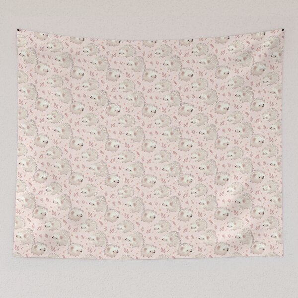 Item preview, Baby Hedgehog in Soft and Tender Colors designed and sold by MidArtForge.