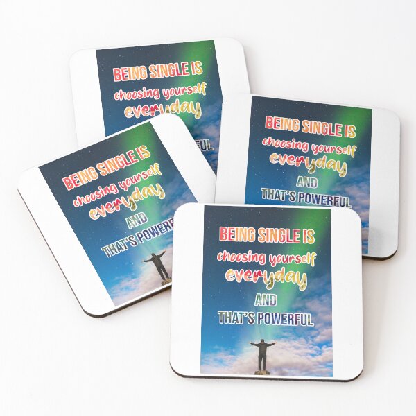 Item preview,  Being Single Is Choosing Yourself Every Day – Powerful Quote designed and sold by ArtsyExplorer.