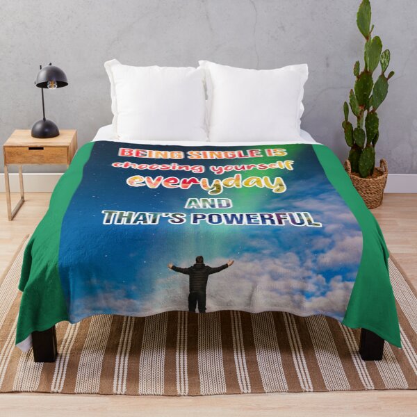 Item preview,  Being Single Is Choosing Yourself Every Day – Powerful Quote designed and sold by ArtsyExplorer.