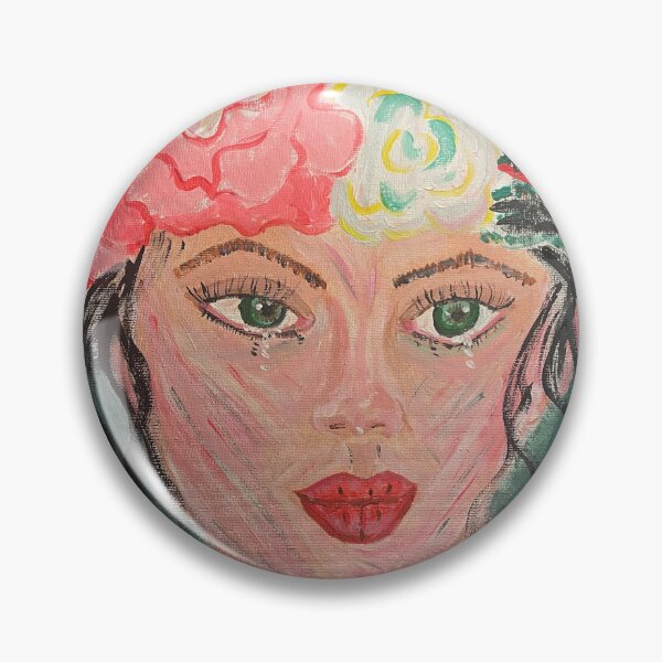 Item preview, Woman with Flowers in Her Hair designed and sold by FNart1322.