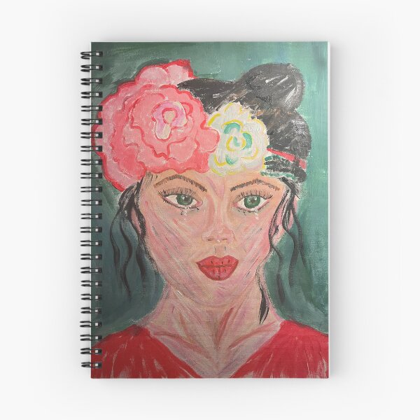 Item preview, Woman with Flowers in Her Hair designed and sold by FNart1322.