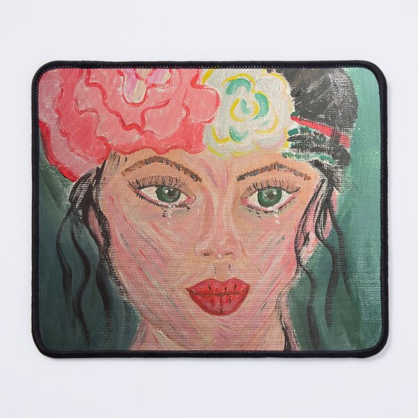 Item preview, Woman with Flowers in Her Hair designed and sold by FNart1322.