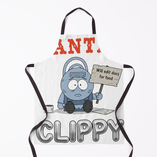 Item preview, Wanted: Clippy - Retro Parody designed and sold by Drip stamp.