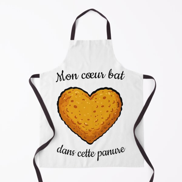 Item preview, Mon cœur bat dans cette panure – Design drôle et absurde designed and sold by Spelldream Essence.