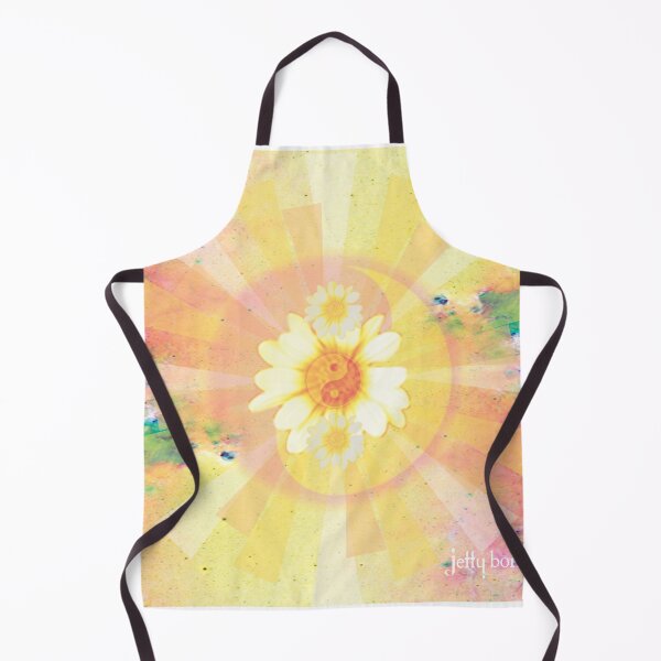 Item preview, YIN YANG YELLOW SUNSHINE SUNFLOWER designed and sold by jetty born.