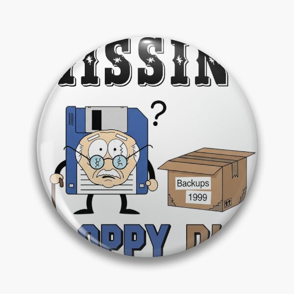 Item preview, Lost Floppy Disk - Retro 90s Tech designed and sold by Drip stamp.