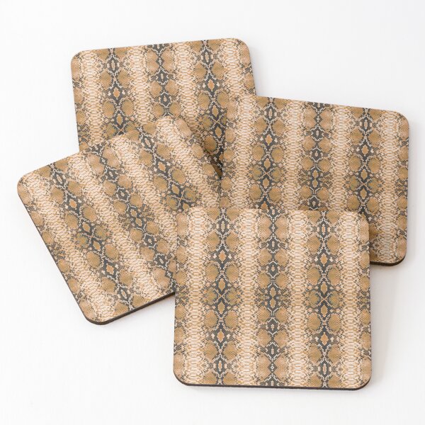 Item preview, Rattlesnake Brown Python Snakeskin Pattern Snake Print designed and sold by FemmePod.