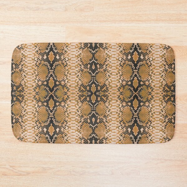 Item preview, Rattlesnake Brown Python Snakeskin Pattern Snake Print designed and sold by FemmePod.