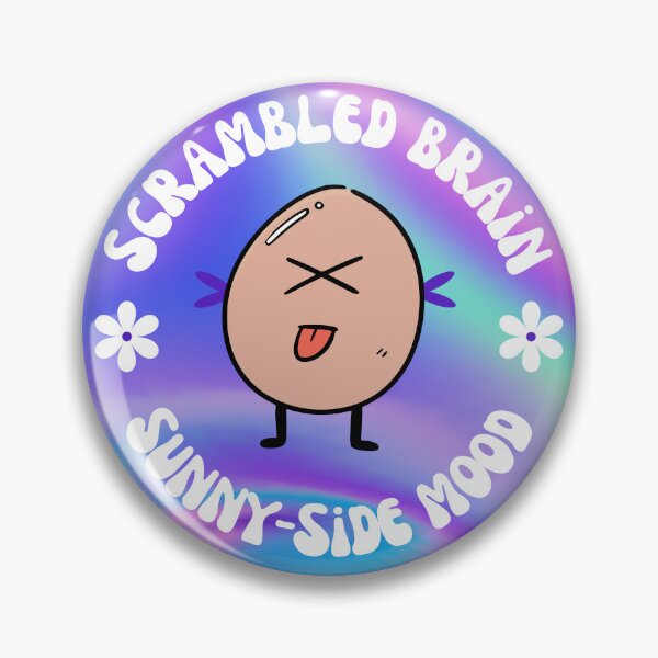 Item preview, Brain scrambled Sticker! designed and sold by Peelmysticker.